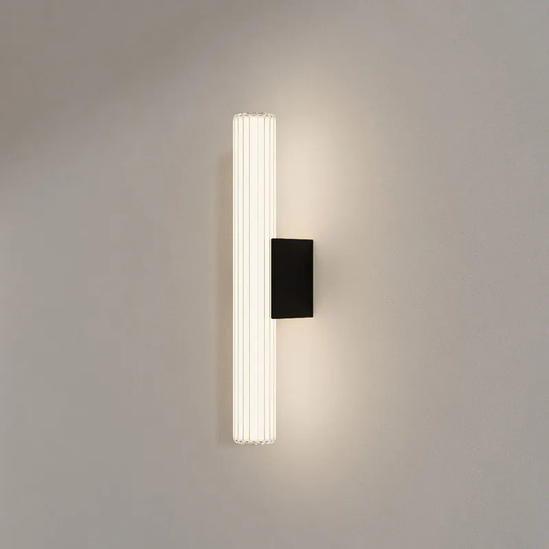Okazja Linea H45 kinkiet 1xLED/8W/IP44 czarny LP0510/1W45 BK