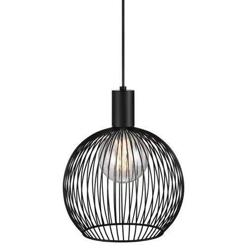 Obniżka ceny Czarna ażurowa lampa sufitowa Aver 30 z metalu DESIGN FOR THE PEOPLE BY NORDLUX