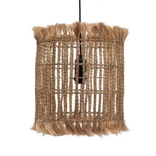 Lampa sufitowa Abaca Bird Cage z trawy Bazar Bizar Kup online