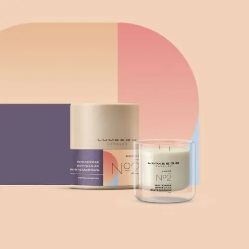 Wyprzedaż świeca zapachowa sojowa Nastrój No 2 Biała róża lilia Petite 150 ml LUMEEGO CANDLES