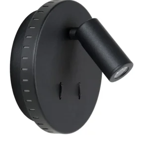 Bentjer LED kinkiet 2punktowy czarny 79201/09/30 Taniej