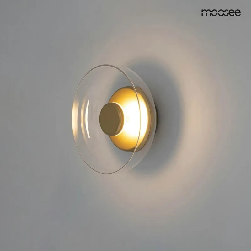 Eden LED kinkiet 1punktowy złoty MSE010400216 Szybka wysyłka