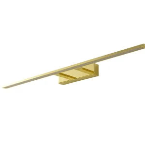 Elgidia IP44 kinkiet łazienkowy LED L96/35W złoty Hit sprzedaży