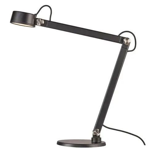 Czarna lampa architektoniczna stołowa z funkcją kinkietu Nobu DFTP by Nordlux Bestseller
