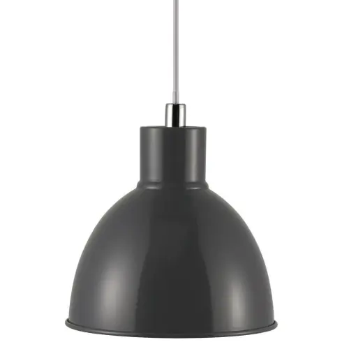 Antracytowa industrialna lampa sufitowa Pop z metalu NORDLUX Bezpieczna płatność