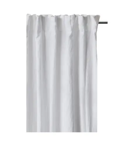 Lniane zasłony na taśmie 140x250 biały Sunshine Premium White 1 szt HIMLA Ostatnie sztuki