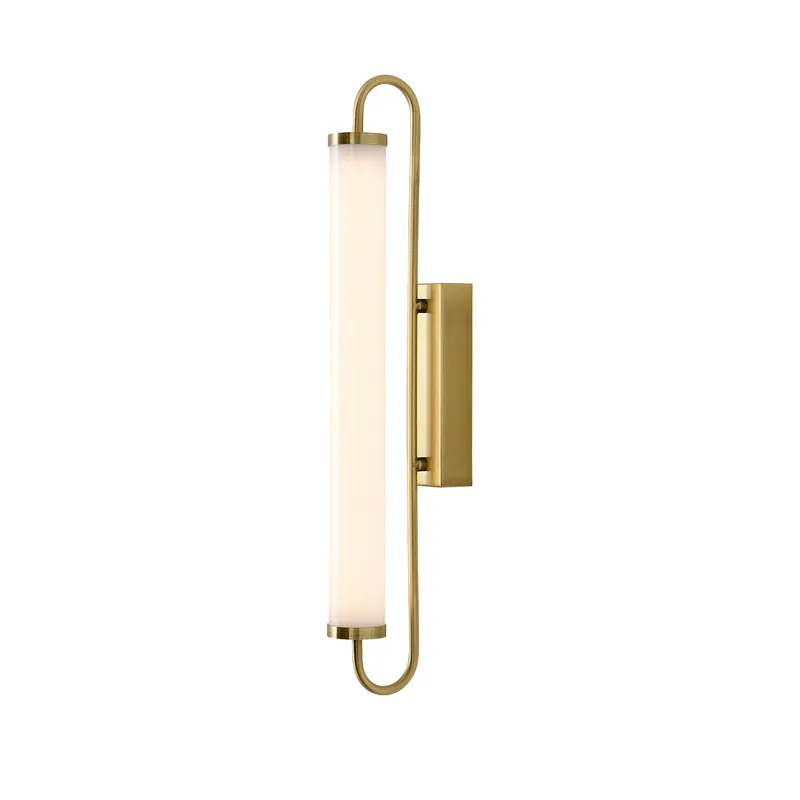 Olendria IP44 kinkiet łazienkowy LED L54/11W złoty Taniej