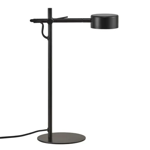 Czarna nowoczesna lampa stołowa Clyde Nordlux Ostatnie sztuki