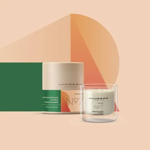 Najlepsza cena świeca zapachowa sojowa Nastrój No 7 Cedr Cytrus Petite 150 ml LUMEEGO CANDLES