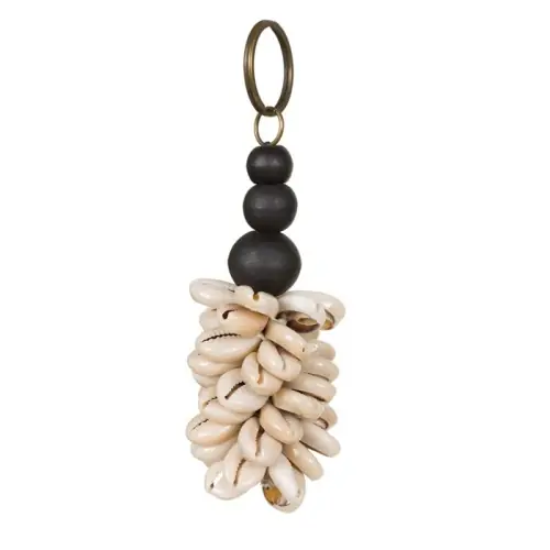 Damski brelok do kluczy Canggu Natural Black Bazar Bizar Kup online