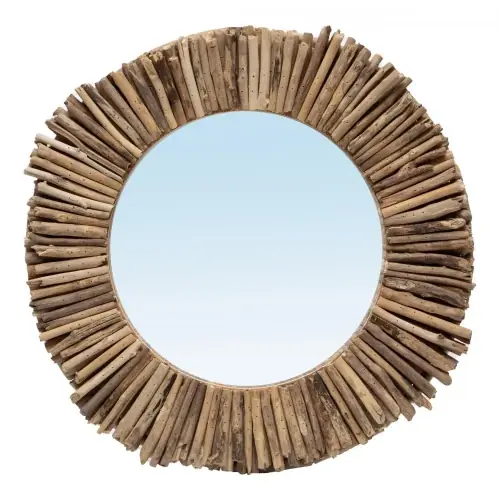 Premium Lustro dekoracyjne Driftwood Halo 60 Bazar Bizar