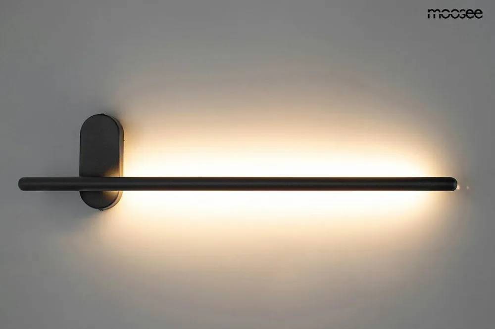 Tobia LED kinkiet 1punktowy czarny MSE010100350 Hit cenowy