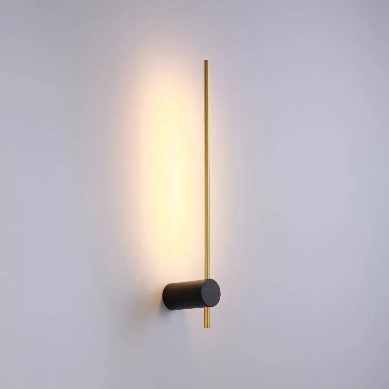 Bestseller Wand 466 kinkiet LED 6W czarny/złoty
