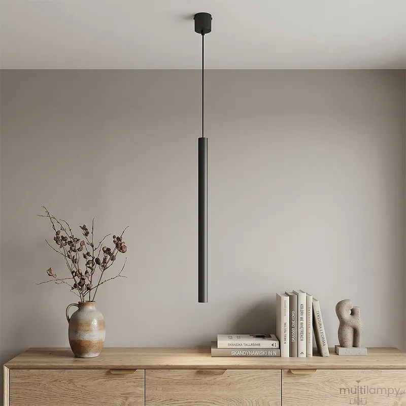 Hit sprzedaży Collet lampa wisząca 1punktowa czarna 61180