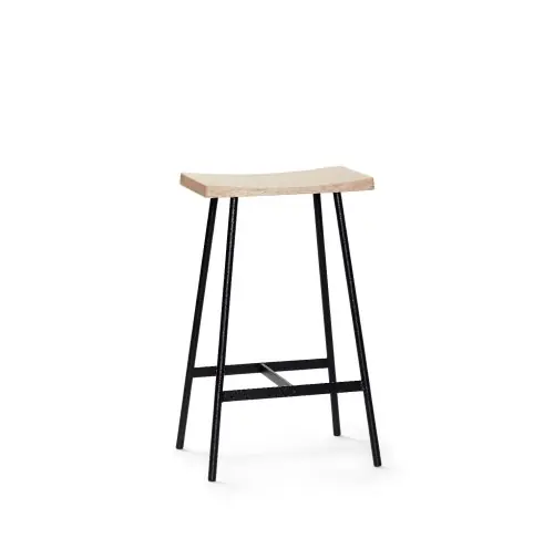 Wybór klientów Stołek barowy HC265 siedzisko dąb bielony Andersen Furniture
