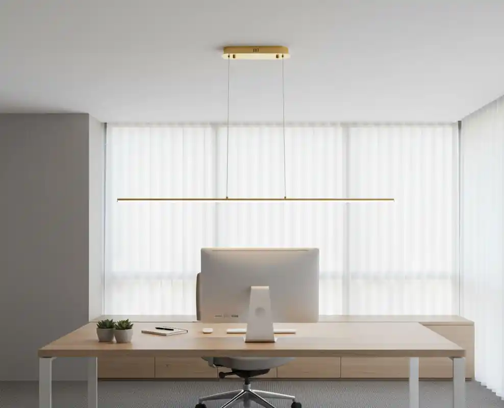 Dodaj do koszyka Kiki lampa wisząca 1xLED/20W złota