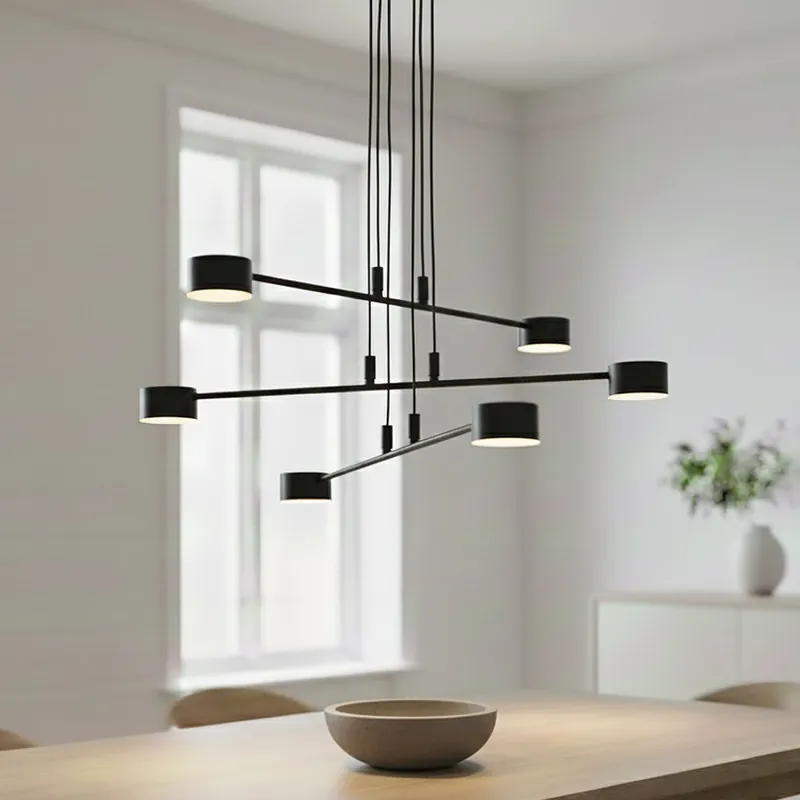 Najlepsza cena Modus lampa wisząca 6xGX53 czarna 1339/6