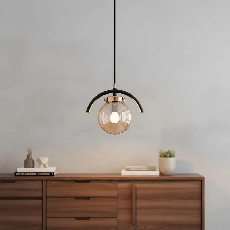 Tylko do końca tygodnia Korda lampa wisząca 1punktowa złota 60865