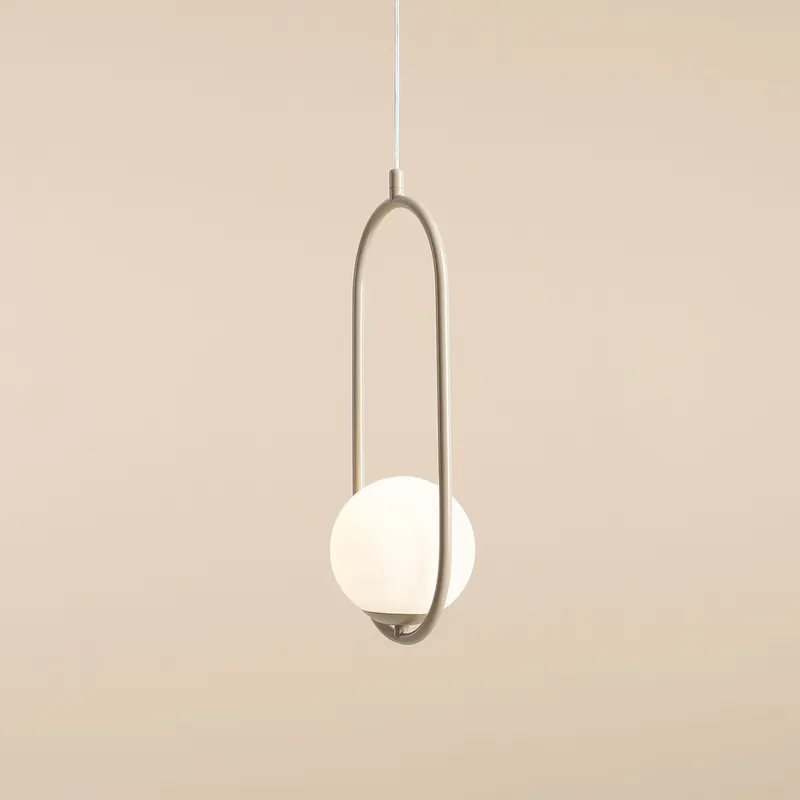 Riva lampa wisząca 1punktowa beżowa 1086G17 Oferta limitowana