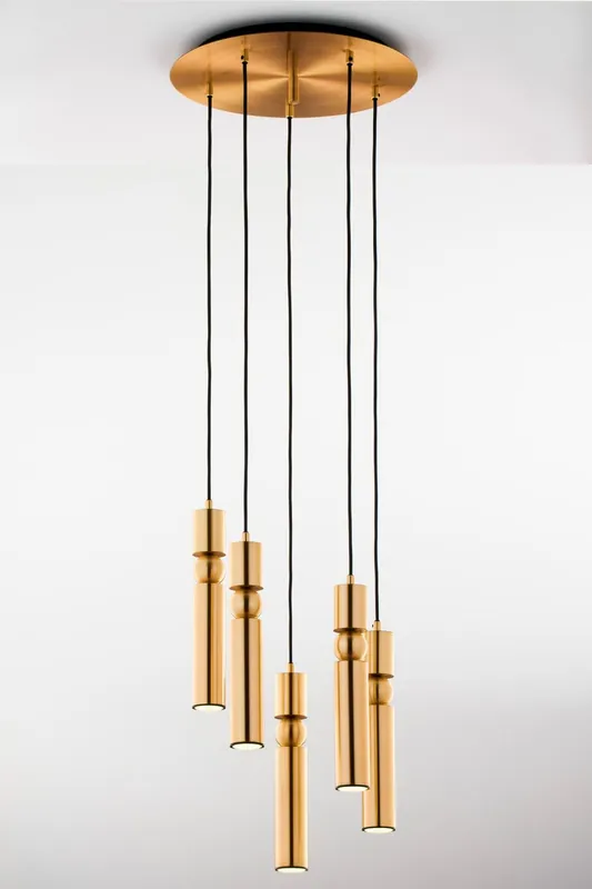 Alas lampa wisząca 5xGU10 złota 2020 Oferta limitowana
