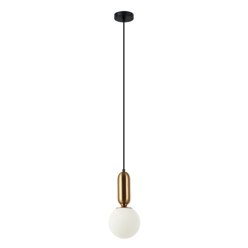 Super okazja Aldeva D15 lampa wisząca 1punktowa brąz antyczny PND023401SBRO