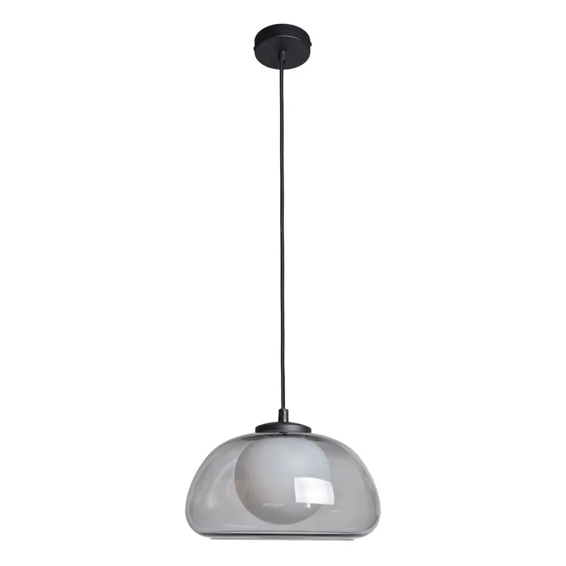 Dodaj do koszyka Ainale lampa wisząca 1xG9 czarna dymiony PND546371BKSG