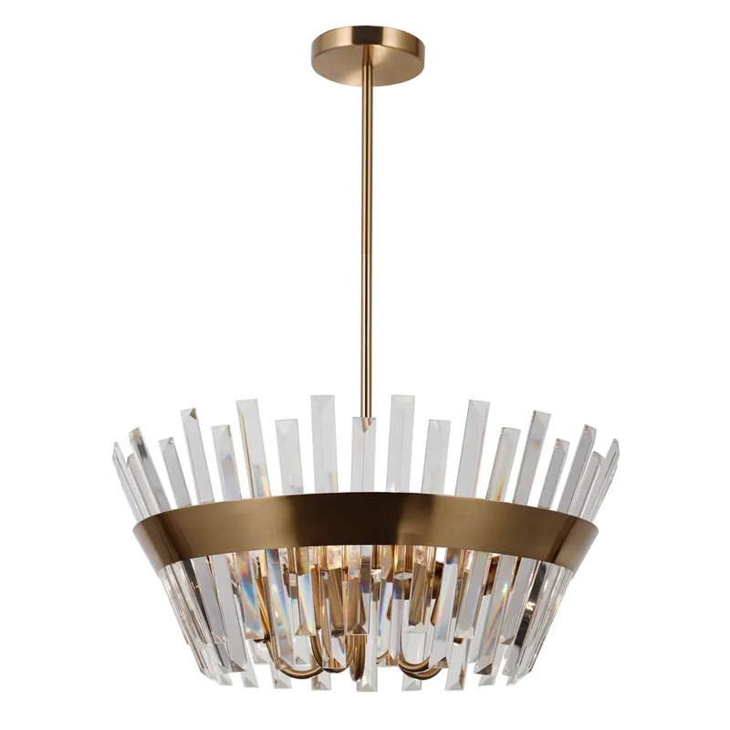 Altoya lampa wisząca 5punktowa miodowy mosiądz PND224505AHBR Oferta czasowa
