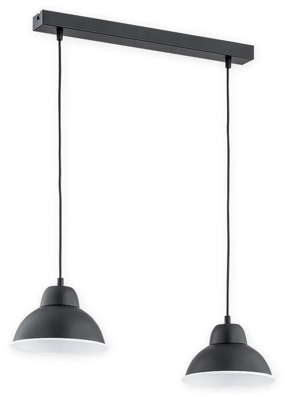 Astro lampa wisząca 2punktowa czarna/biała O2982 W2 CZA + BIA Szybka wysyłka