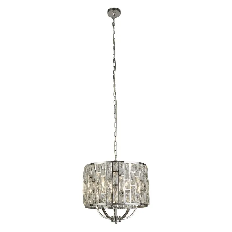 Sprawdź teraz Bijou lampa wisząca 5 punktowa chrom 65855CC