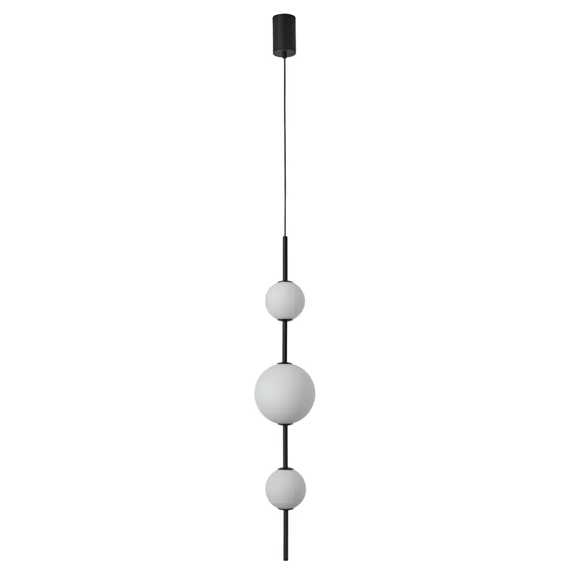 Hit cenowy Bolti IP44 lampa wisząca 3xLED/14W czarna PL01093