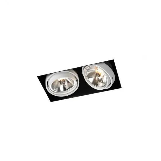 Wysoka jakość R70 in Rimless oprawa wpuszczana (Biała/Czarna)