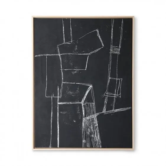 Wyjątkowa oferta Obraz Brutalism (Czarny)