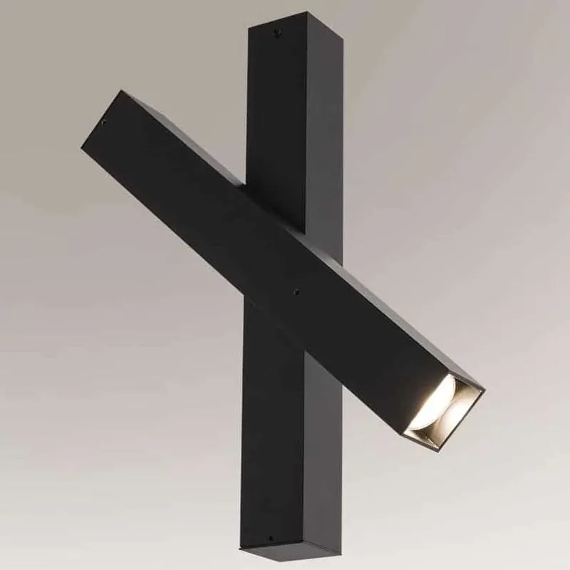 Oferta czasowa Regulowana LAMPA spot MITSUMA 7878 Shilo metalowa OPRAWA sufitowa prostokątna czarna