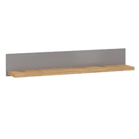 Premium Półka 130 Melini Gray D