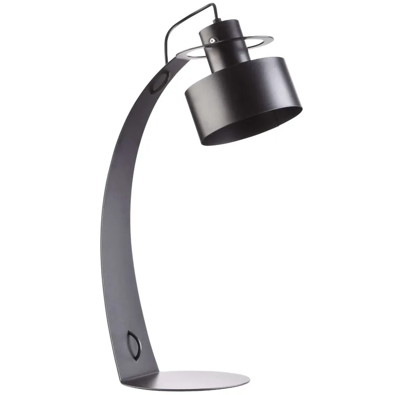 Stojąca LAMPKA biurkowa RIF 50065 Sigma metalowa LAMPA stołowa regulowany reflektorek czarny Super okazja