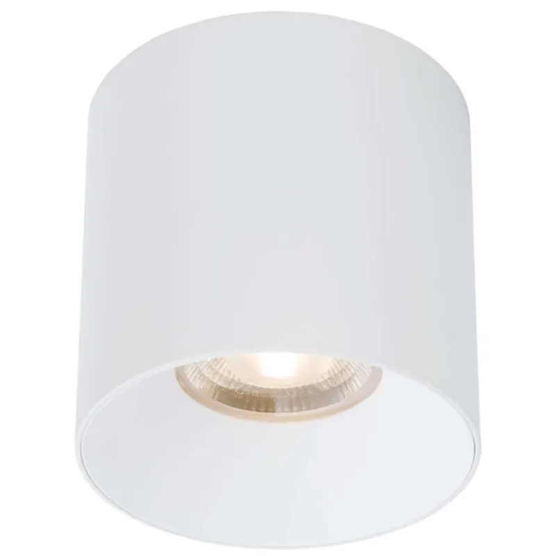 Sufitowa LAMPA plafon IOS 8730 Nowodvorski okrągła OPRAWA metalowa LED 30W 4000K downlight tuba biała Kup teraz