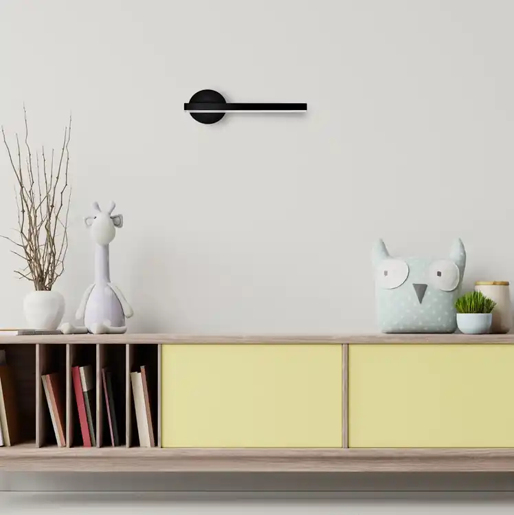 Ostatnia szansa LAMPA ścienna SYDNEY ML6348 Milagro metalowa OPRAWA kinkiet LED 6W 4000K loftowy czarny