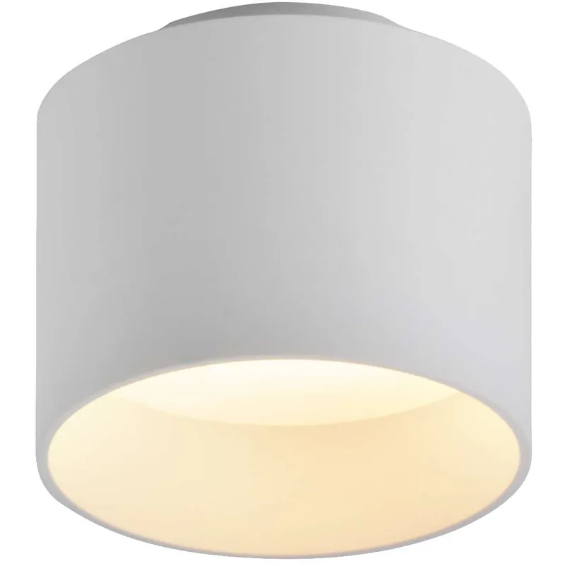 Biurowa LAMPA sufitowa TRIOS 4119423 Nave metalowa OPRAWA plafon LED 12W 3000K + 4000K okrągły biały Tylko do końca tygodnia