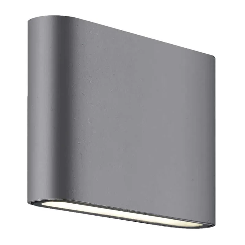 Nie przegap Zewnętrzna lampa ścienna SAPRI LP1556/1W ANTR Light Prestige LED 6W 4000K IP54 ogrodowa oprawa elewacyjna outdoor grafitowa