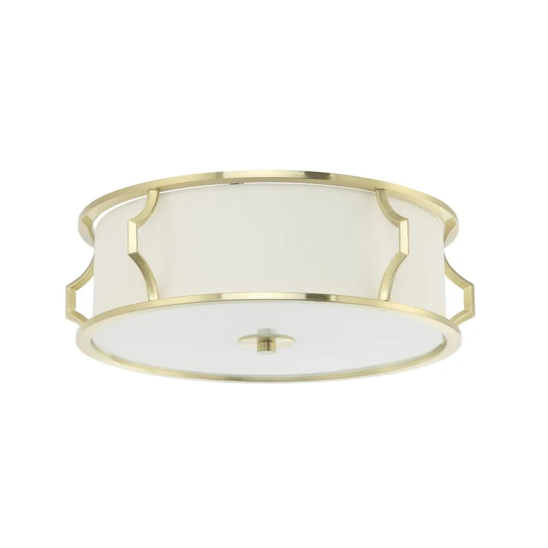 Ekspresowa dostawa Sufitowa LAMPA plafon Pirelo PL Old Gold Orlicki Design metalowa OPRAWA okrągła plafoniera klasyczna biała złota