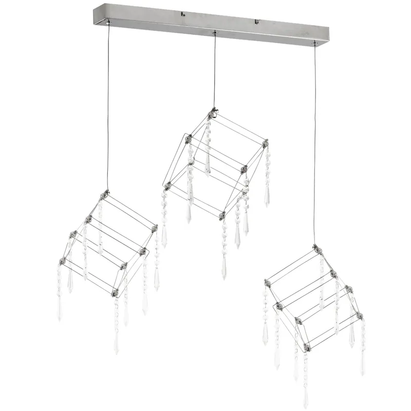 Kup teraz LAMPA wisząca ARANEUS 6117942 Nave glamour OPRAWA metalowa LED 29W 3000K zwis z kryształkami chrom
