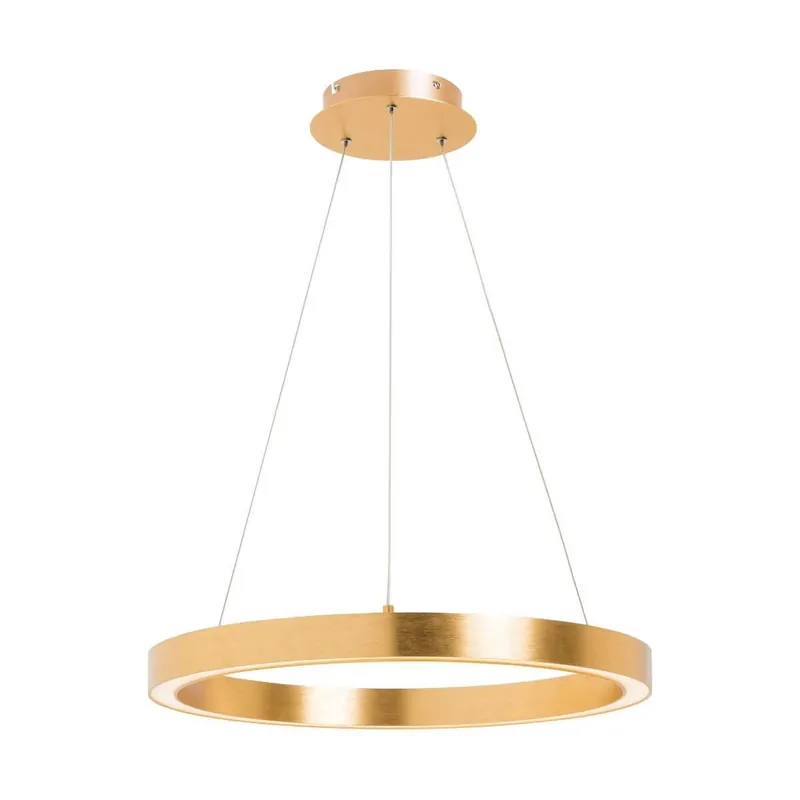 Oferta czasowa Loftowa lampa wisząca CARLO PL200910600GD LED 50W 4000K ring złoty