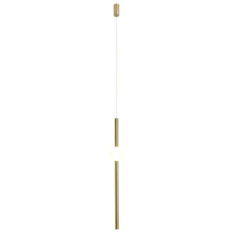 Lampa wisząca tuba Oline ST1689L Step LED 10W 3000K ball mosiądz Wybór klientów