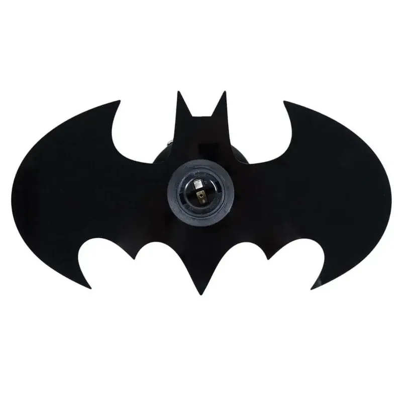 Dziecięca lampa ścienna ORIGAMIBATMAN2 metalowa nietoperz czarny Super okazja