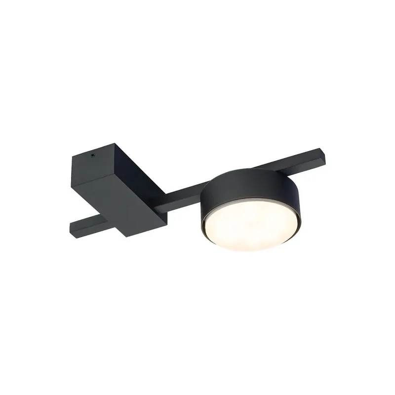 Nie przegap Plafoniera LAMPA sufitowa PILLS 8266 Nowodvorski metalowa OPRAWA loftowy plafon czarny