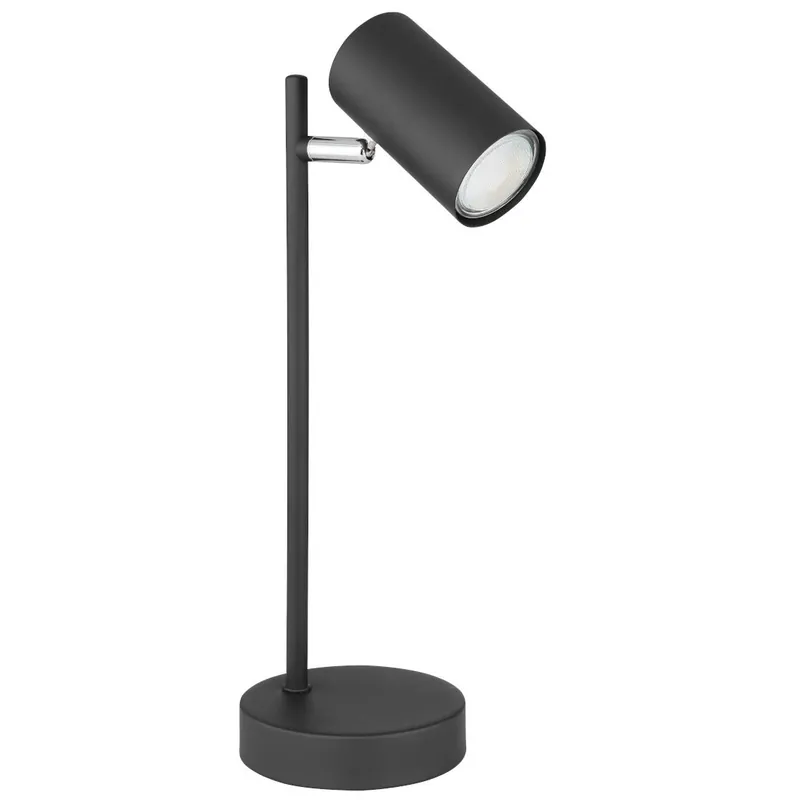 Taniej Nowoczesna LAMPA stojąca ROBBY 57910TB Globo gabinetowa LAMPKA regulowana czarna
