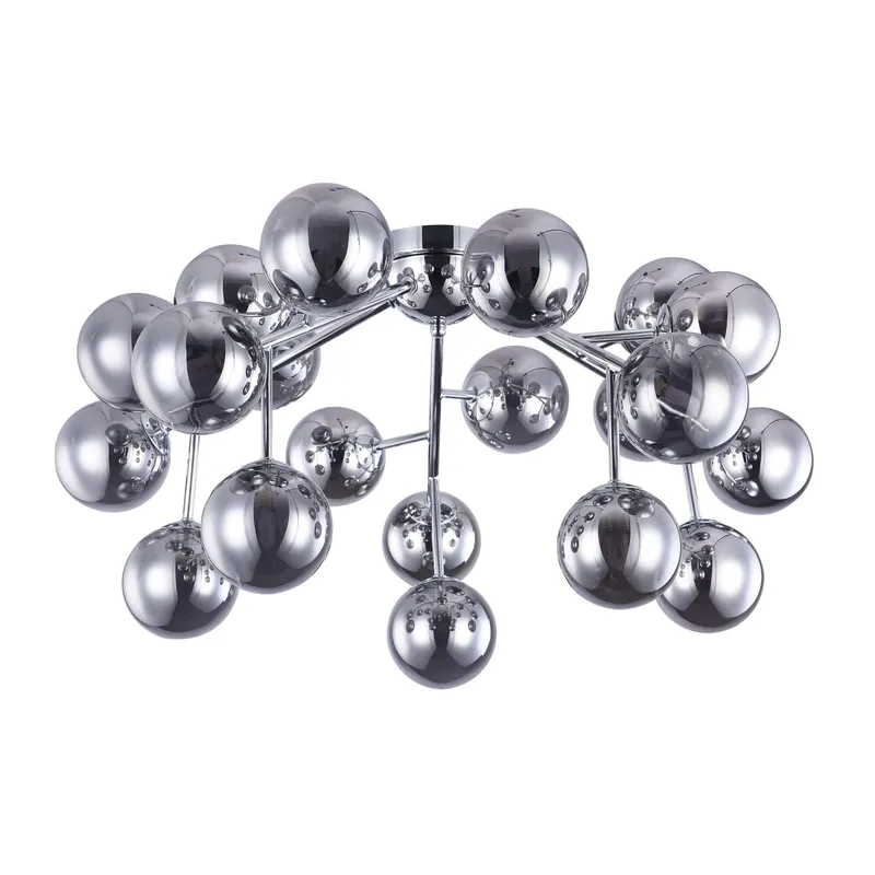 Oferta czasowa Plafoniera LAMPA sufitowa DALLAS MOD545PL20CH Maytoni modernistyczna OPRAWA plafon molekuły kule balls przydymione