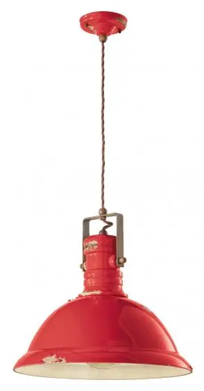 Dodaj do koszyka Industrial C1690 lampa wisząca (Czerwona)