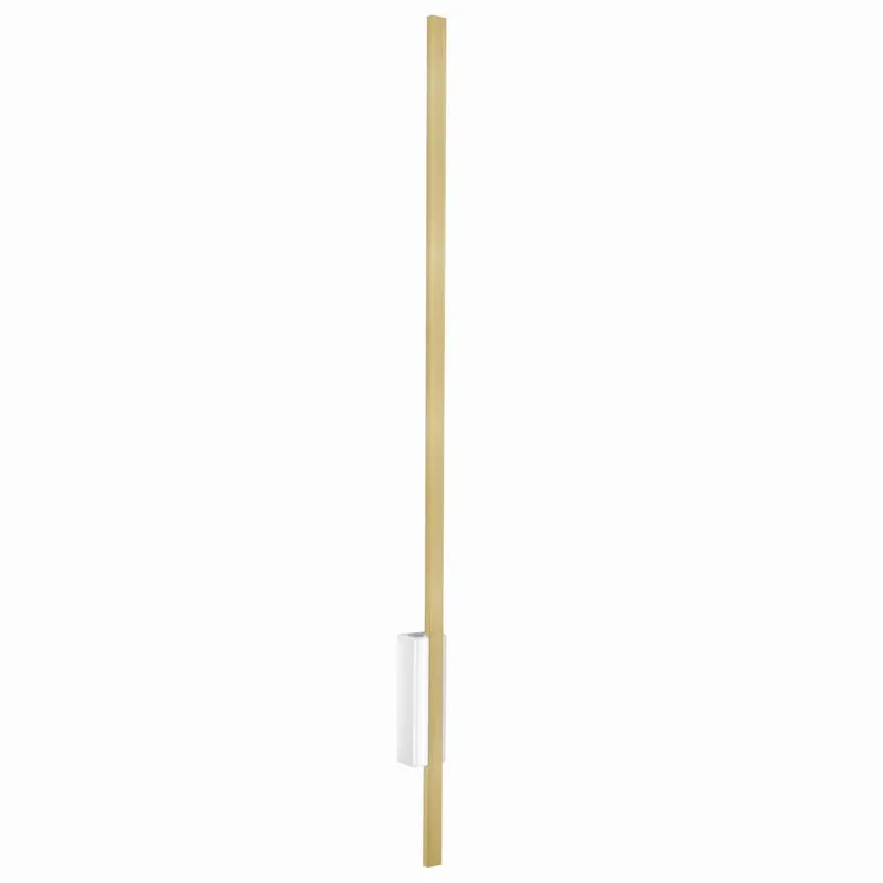 Metalowa lampa ścienna EBORA 8242 LED 3,8W AMPLEX do pokoju złota biała Ostatnia szansa
