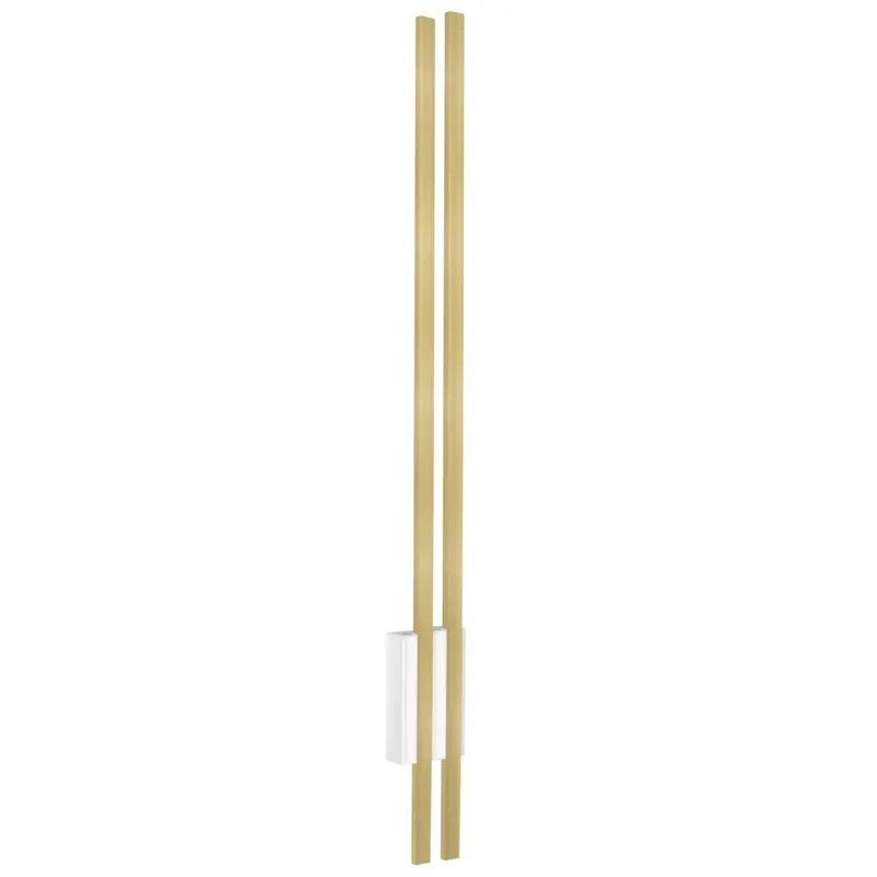 Nowoczesny kinkiet EBORA 8244 AMPLEX minimalistyczny LED 24W złoty biały Hit cenowy